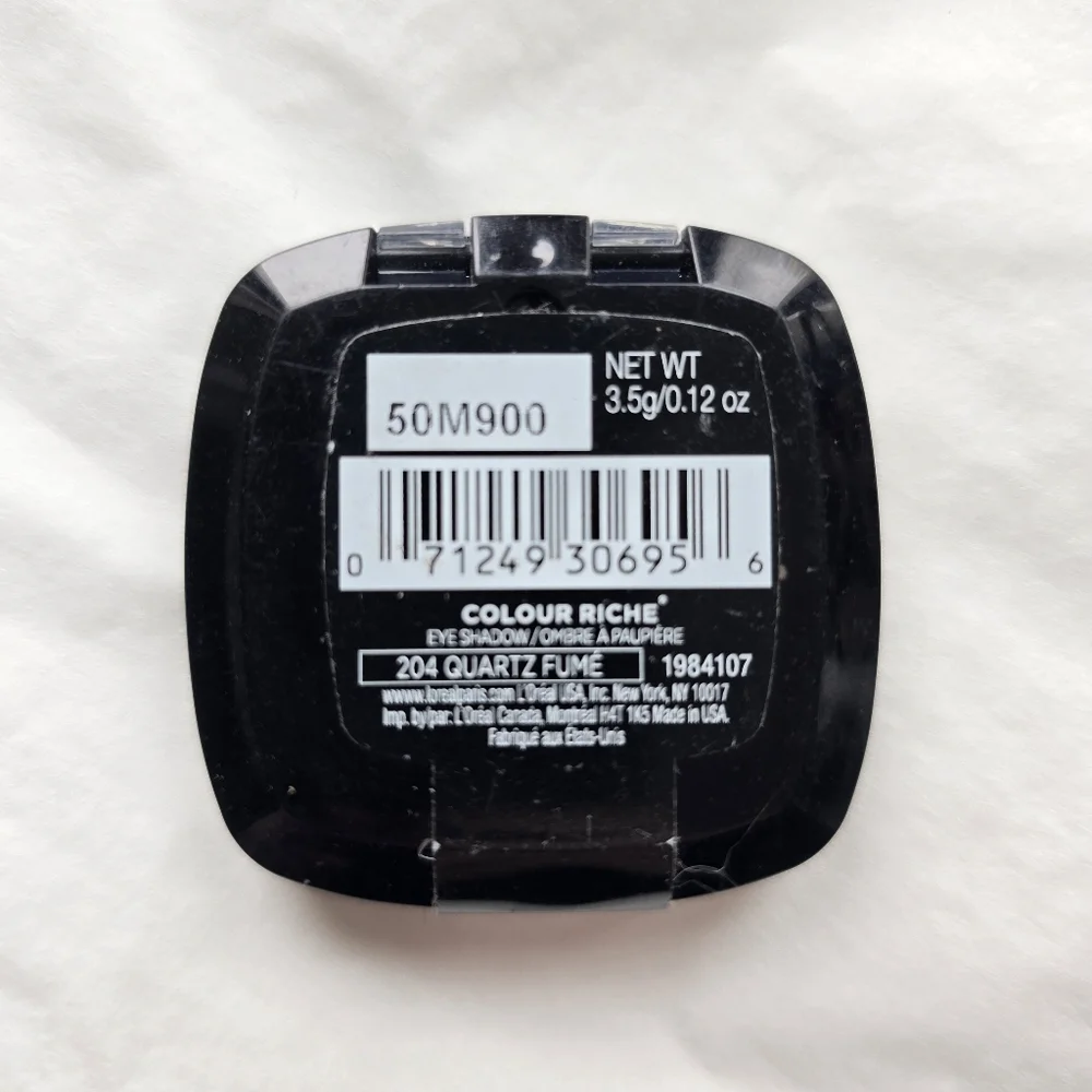 L'Oreal Quartz Fume Eyeshadow - Shimmery Taupe Brown